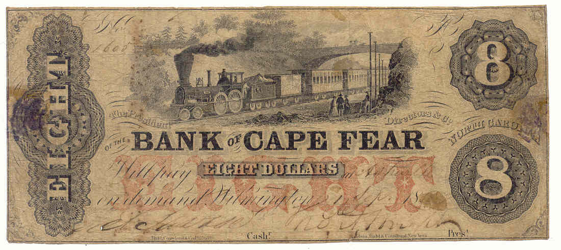 P180 Bank of Cape Fear, Wilmington $8