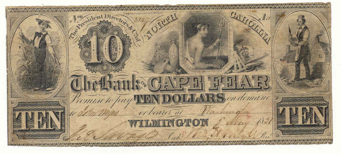 P220 Bank of Cape Fear, Wilmington $10
