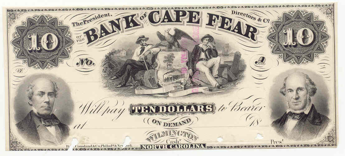 Proof P250 Bank of Cape Fear, Wilmington 10