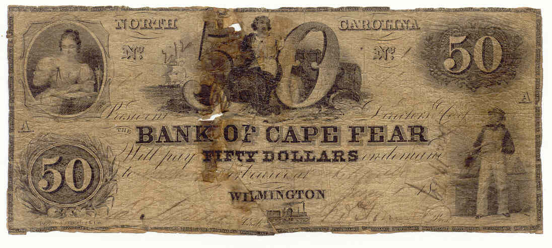 P300 Bank of Cape Fear, Wilmington $50