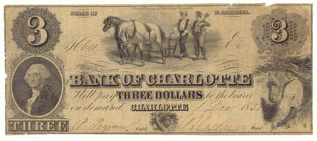 P340 Bank of Charlotte, Charlotte $3