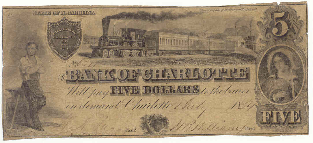 P360 Bank of Charlotte, Charlotte $5