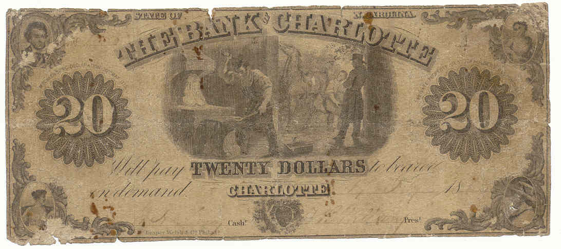P400 Bank of Charlotte, Charlotte $20