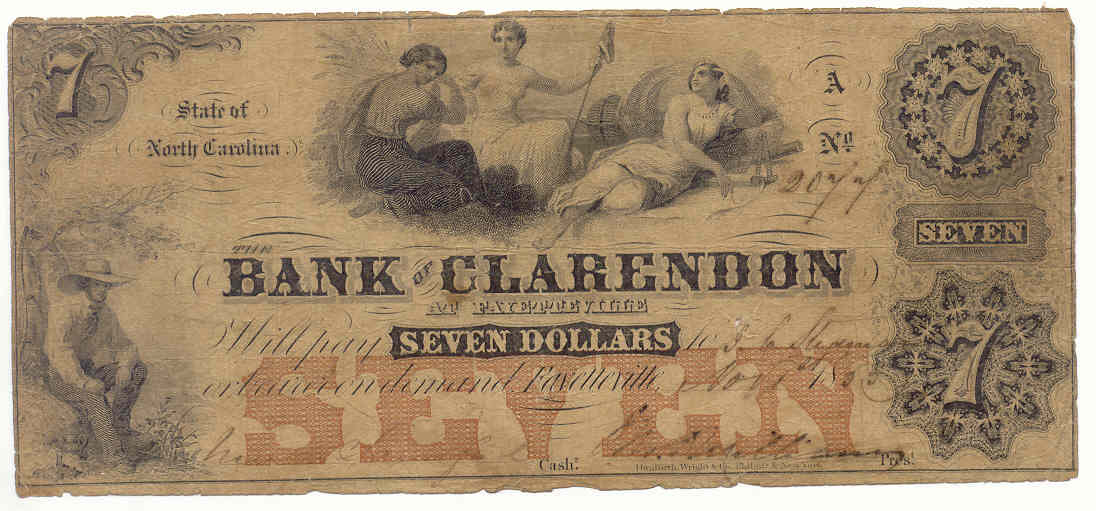 P470 Bank of Clarendon, Fayetteville $7