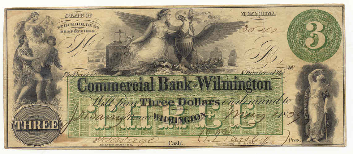 P540A Commercial Bank, Wilmington $3