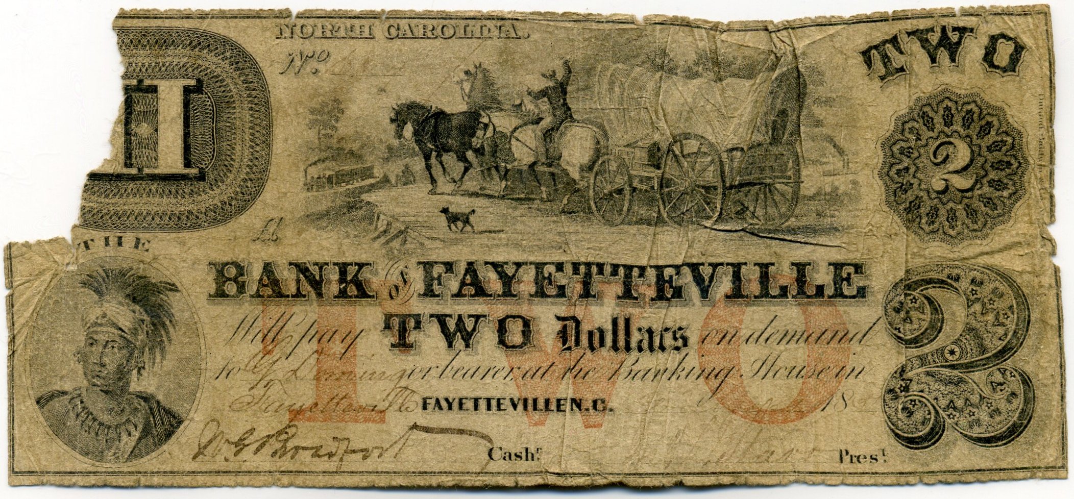 P780 Bank of Fayetteville, Fayetteville $2