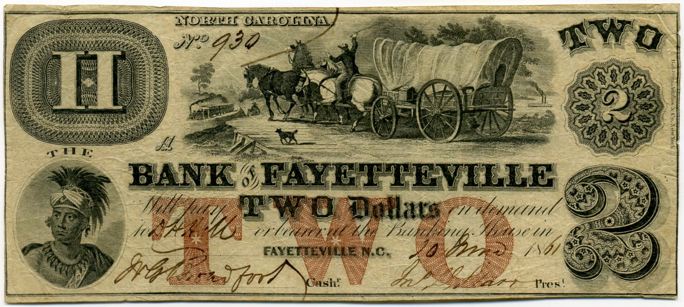 P780A Bank of Fayetteville, Fayetteville $2