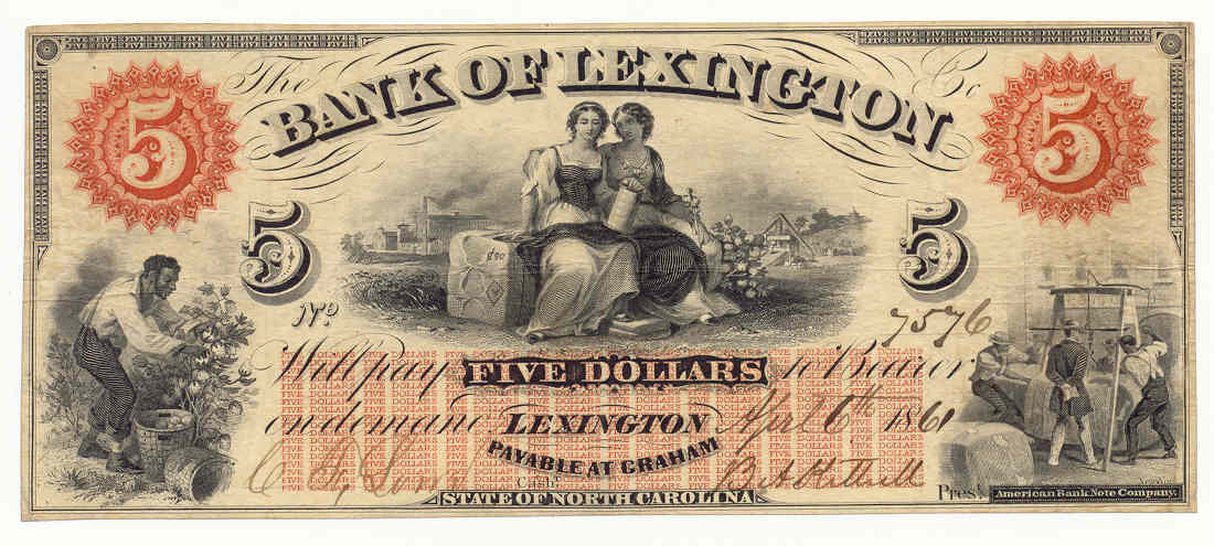 P840A Bank of Lexington, Lexington $5