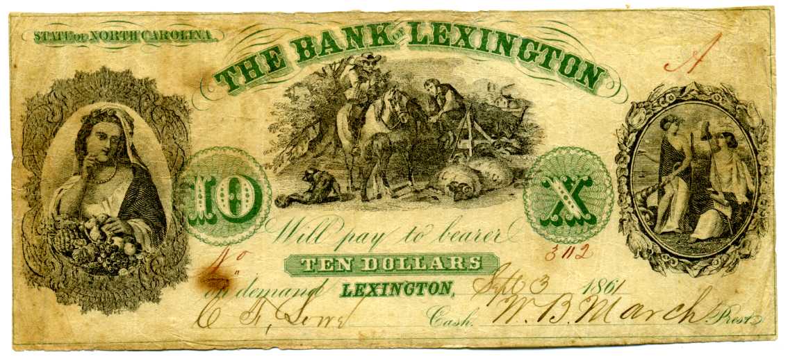 P870 Bank of Lexington, Lexington $10