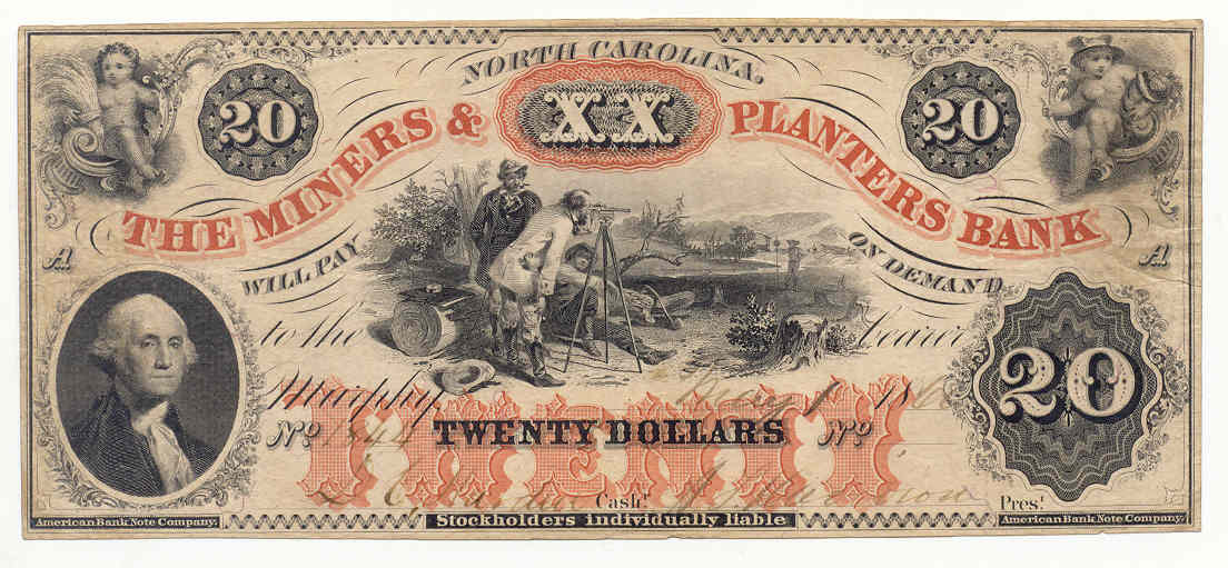 P960 Miners & Planters Bank, Murphy $20