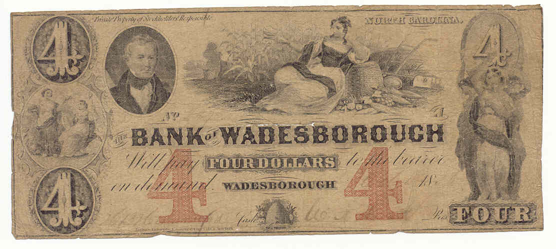 P1290A Bank of Wadesborough, Wadesborough $4