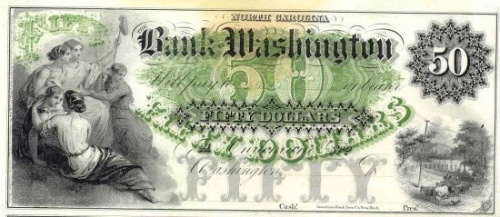P1400A Bank of Washington, Washington $50
