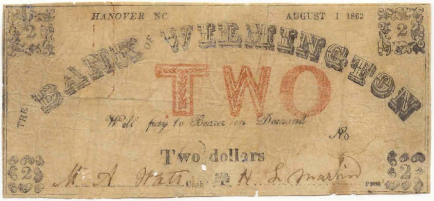 P1412 Bank of Wilmington, Wilmington $2