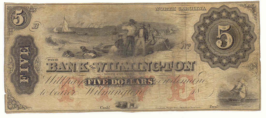 P1420 Bank of Wilmington, Wilmington $5