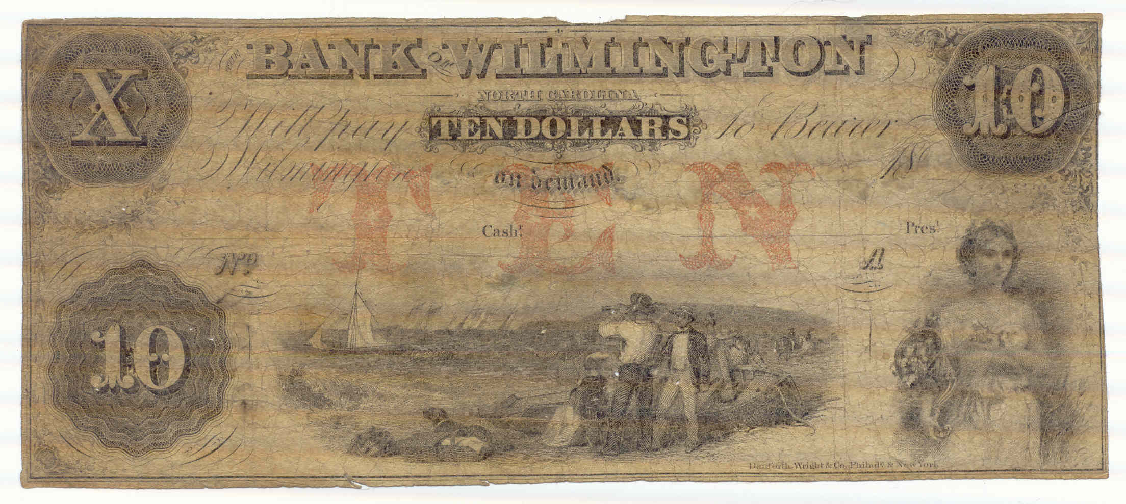 P1470A Bank of Wilmington, Wilmington $10